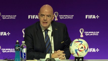 Infantino se sent "homosexuel", "handicapé", "travailleur migrant"