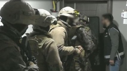 Trabzon’da silahlı suç örgütlerine operasyon: 22 gözaltı