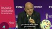 'Fans will survive without beer' - FIFA president Infantino