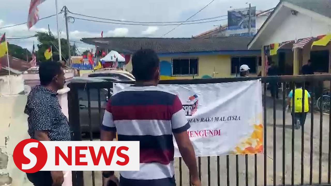 GE15: Voters surprised after Kuala Pilah polling centre closes at 2pm