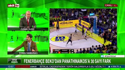 Fenerbahçe BEKO'dan Panathinaikos'a 30 sayı fark