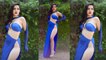 Urfi Javed Blue Revealing Dress में Bold Look Video Viral । Boldsky *Entertainment