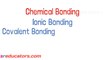Chemical Bonding 2 S R Educators