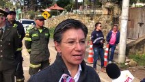 Este sábado se reabrirá la vía entre La Calera - Bogotá: Claudia López