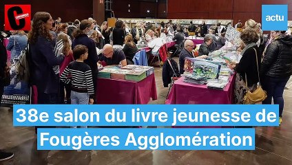Salon du livre jeunesse de Fougères 2022