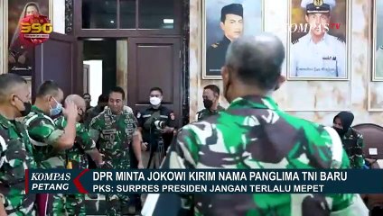 DPR Desak Presiden Jokowi untuk Segera Kirimkan Nama Panglima TNI Baru, Ini Alasannya...