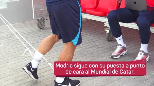 Luka Modric apura su puesta a punto para el Mundial