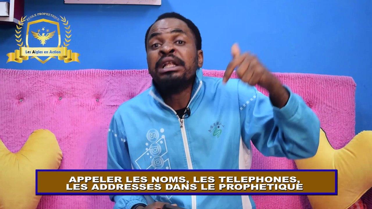 APPELER LES NOMS ,LES TELEPHONES, LES ADDRESSES DANS LE PROPHETIQUE