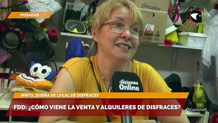 FDD: ¿Cómo viene la venta de disfraces?