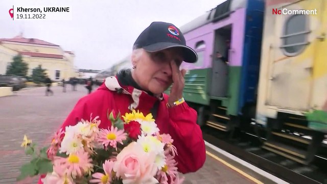 Киев-Херсон: первый поезд после отступления российских войск