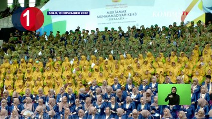 [TOP 3 NEWS] Jokowi Buka Muktamar Muhammadiyah, Puan dan Gibran Semobil, Para Tokoh Hadiri Muktamar