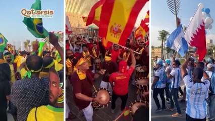 ¿Hay aficionados falsos contratados para animar? - Qatarsis Futbolera