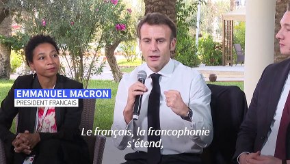 'La langue française a reculé ces dernières décennies', selon Emmanuel Macron