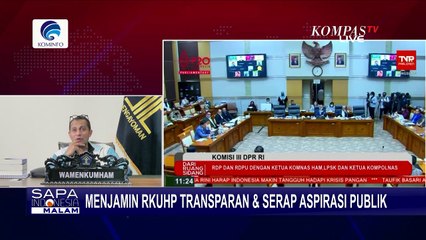 Dengar Aspirasi dari 11 Kota, Wamenkumham: RKUHP Transparan dan Serap Aspirasi Publik