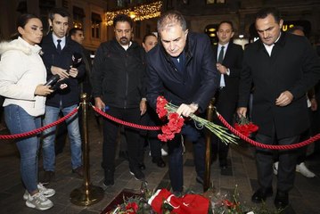 AK Parti Sözcüsü Çelik, İstiklal Caddesi'nde açıklama yaptı Açıklaması