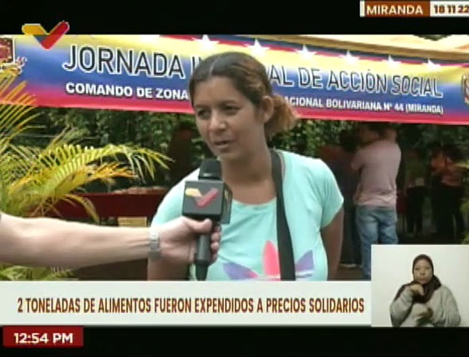 Jornada integral de acción social benefició a 200 personas y personal militar con combos proteicos