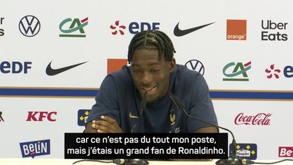 France - Thuram ? Desailly ? Abidal ? Non, Axel Disasi  préfère Ronaldinho