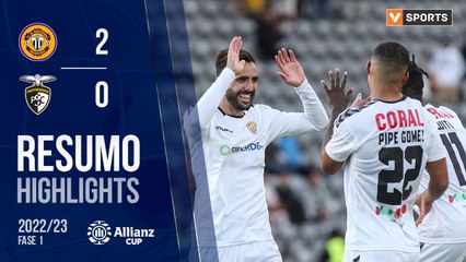 Highlights: CD Nacional 2-0 Portimonense (Taça da Liga 22/23 - Fase 3 - Jornada 1)