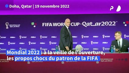 Mondial: je me sens "qatari", "arabe", "gay", dit le patron de la FIFA
