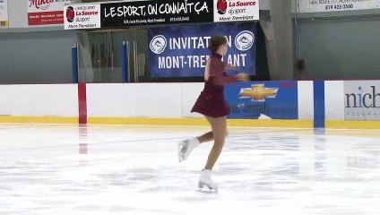 TREMBLANT2022 - Pré-Novice Dames Programme Court  (2/2)