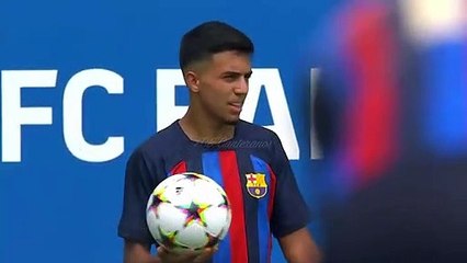 Las mejores jugadas de Héctor Fort contra el Viktoria Plzen / FCB Canteranos
