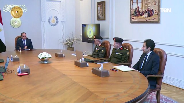 الرئيس عبد الفتاح السيسي يتابع الموقف الإنشائي لمشروعات الهيئة الهندسية على مستوى الجمهورية