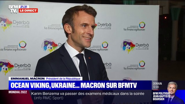 Emmanuel Macron: La France a posé sa candidature, qui a été acceptée en fin de journée, pour organiser le Sommet de la francophonie en 2024
