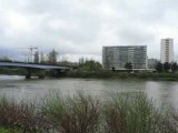 Nantes : l'île de Nantes vue depuis le Quai Magellan.