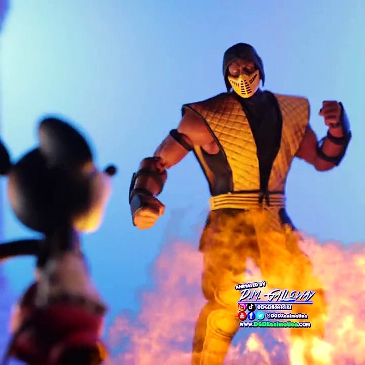 MICKEY MOUSE VS SCORPION