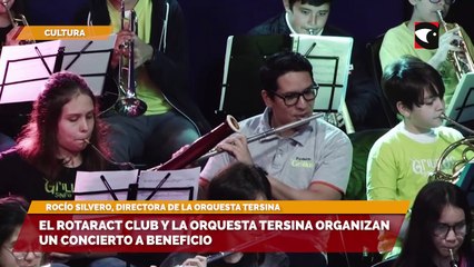El Rotaract Club y la orquesta Tersina organizan un concierto a beneficio