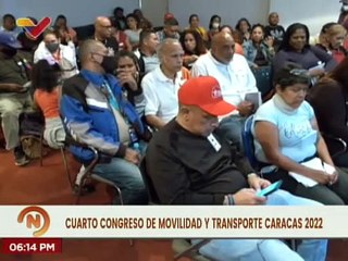 Más de 150 personas participan en el IV Congreso de Movilidad y Transporte Caracas 2022