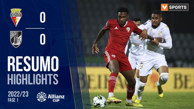 Highlights: Vilafranquense 0-0 Vitória SC (Taça da Liga 22/23 - Fase 3 - Jornada 1)