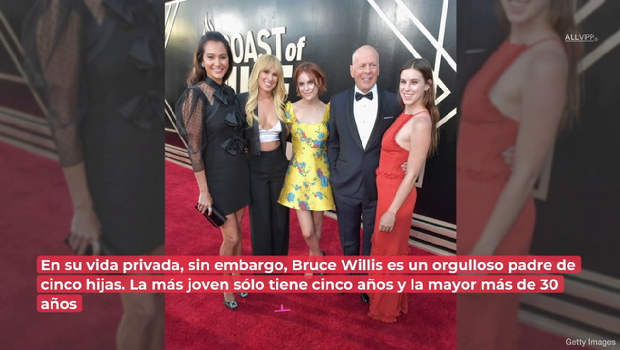 ¡El clan femenino de su familia! Ellas son las guapísimas hijas del actor Bruce Willis