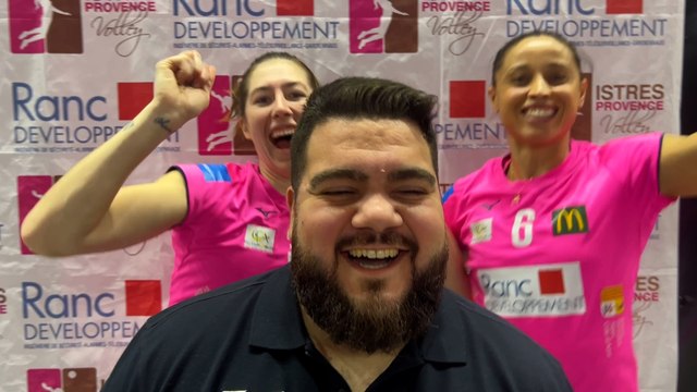 Interview maritima: Matteo Pentassuglia après le succès d'Istres Volley contre Mougins