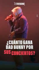 ¿Cuánto cobra Bad Bunny por cada uno de sus conciertos? Varios se sorprendieron con la suma