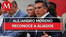 Alito' Moreno celebra que PAN y PRD dejen atrás diferencias e impulsen 'Va por México'