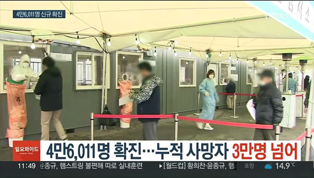 4만6,011명 확진…누적 사망자 3만명 넘어