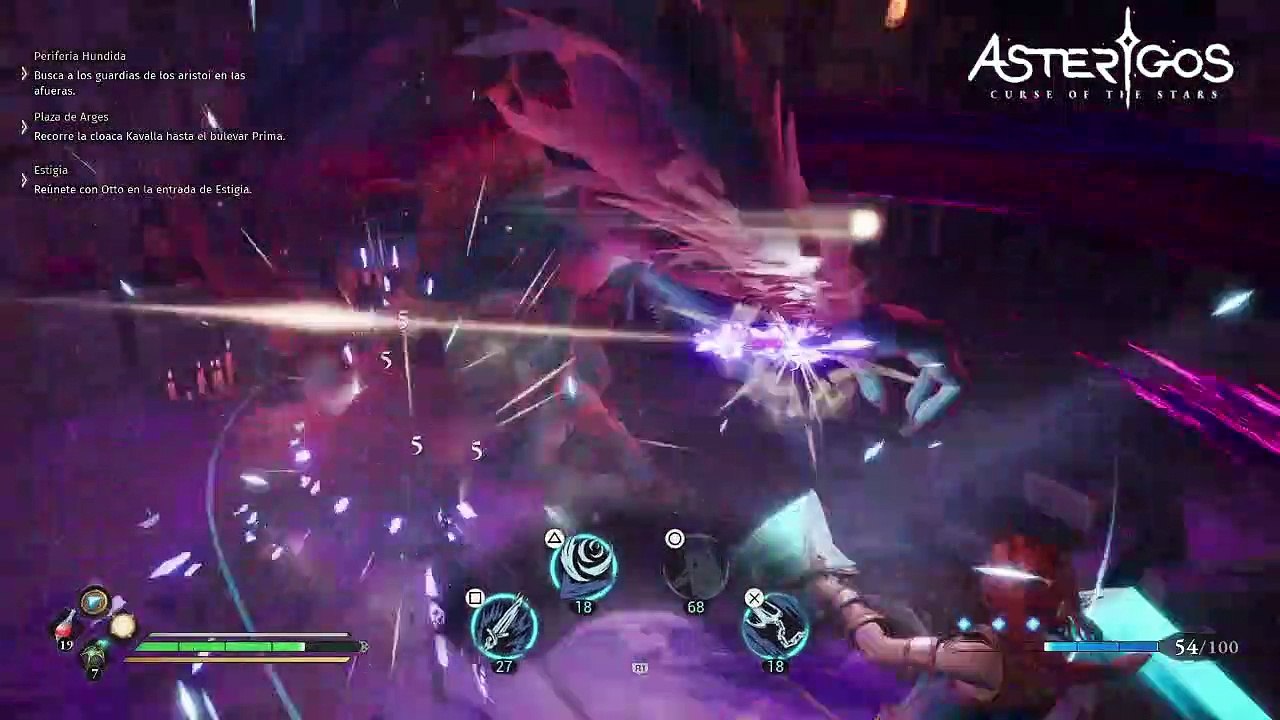 Asterigos Curse of the Stars #10 PS5 Cloacas y Boss Marble. Unico Arconte - canalrol 2022