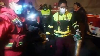 La Paz: Una flota se precipita desde la autopista a la avenida Naciones Unidas