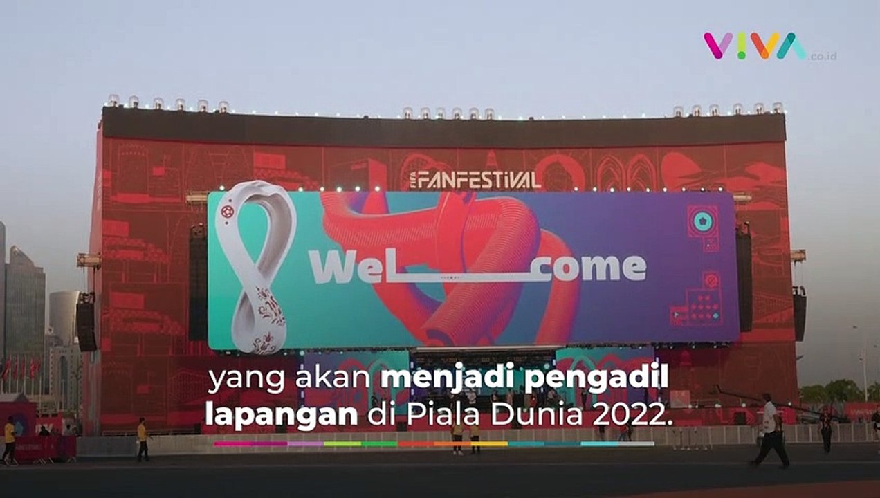 WOW! Mantan Wasit Liga 1 Indonesia Pimpin Piala Dunia 2022