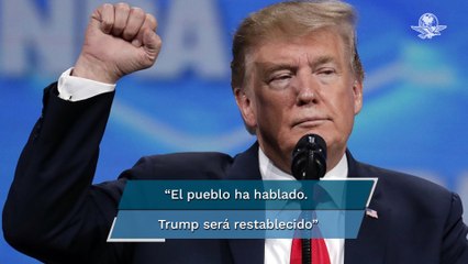 Twitter reactiva cuenta de Trump tras encuesta de Elon Musk