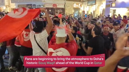 World Cup fans bring atmosphere to historic Souq Waqif