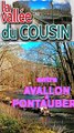 La vallée du COUSIN au pied d'AVALLON en BOURGOGNE
