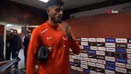 İlk kez milli formayı giyen futbolcular duygularını paylaştı