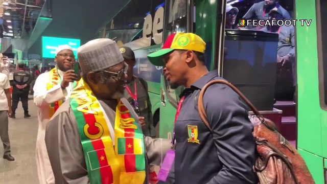 Qatar 2022: les Lions Indomptables débarquent à Doha en musique et rythme