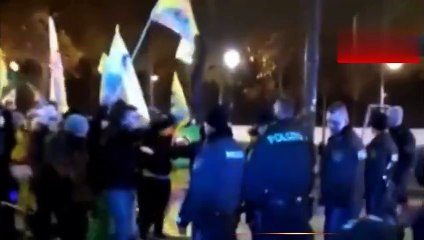 Türkiye vurdukça ses malum yerlerden geliyor! Avrupa’daki PKK’lılar sokaklara döküldü