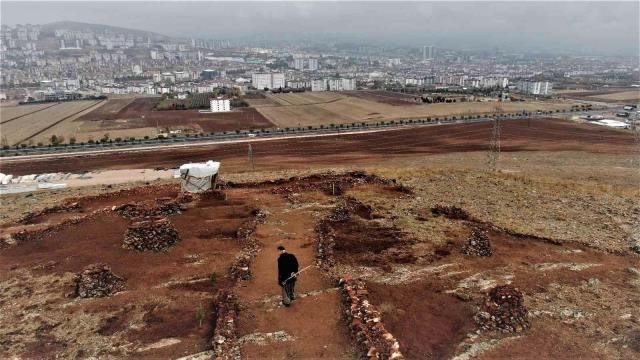 74 yaşındaki İsmail Dede, çorak araziye bir ayda onlarca fidan dikti