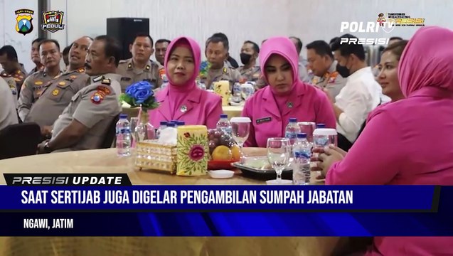 Kapolres Ngawi Pimpin Sertijab Wakapolres dan Kasat Lantas Polres Ngawi