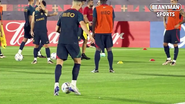 Cristiano Ronaldo BACK training with Portugal ahead of World Cup opener against Ghana