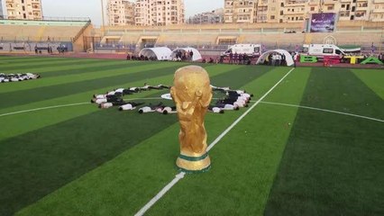 Kamplara sığınan çocuklar için "Kamplar Dünya Kupası" başladı